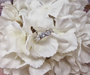 Anello in Argento 925 con Cuori e Zirconi | Eternity Romantico Donna